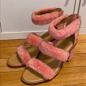 NWB UGG Del Rey Fluff Heel